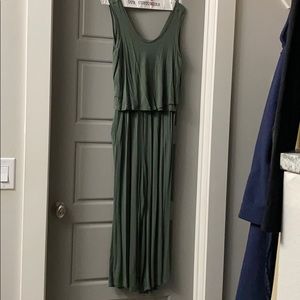 Pea in the Pod nursing friendly jumpsuit